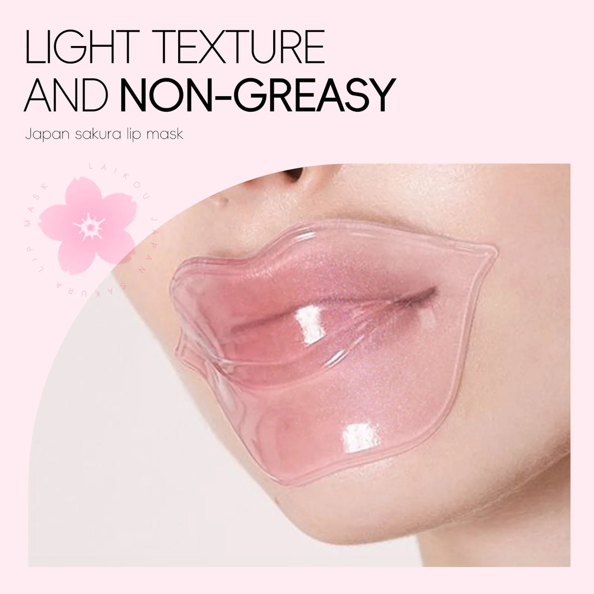 LAIKOU 5/10pcs Lip Mask Lip Care Moisturizing Hydrating Repair Lighten Lip Lines  Gel Patch Lips Pad Patches Care Products