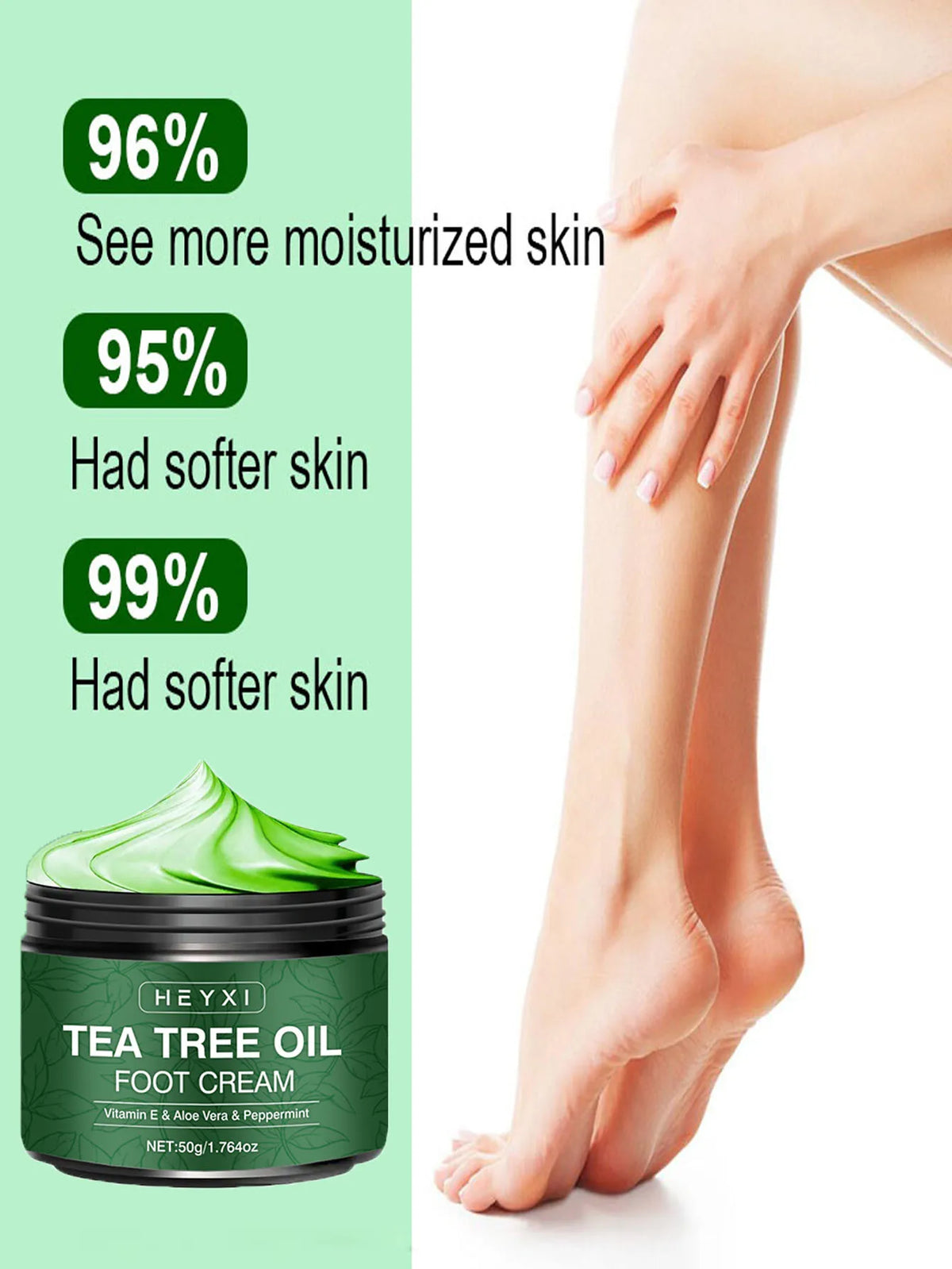 Tea Oil Cracking Cream, Hand and Foot Care, Long-Lasting Deep Moisturizing, Moisturizes Dry Hands, Suitable for All Skin Types