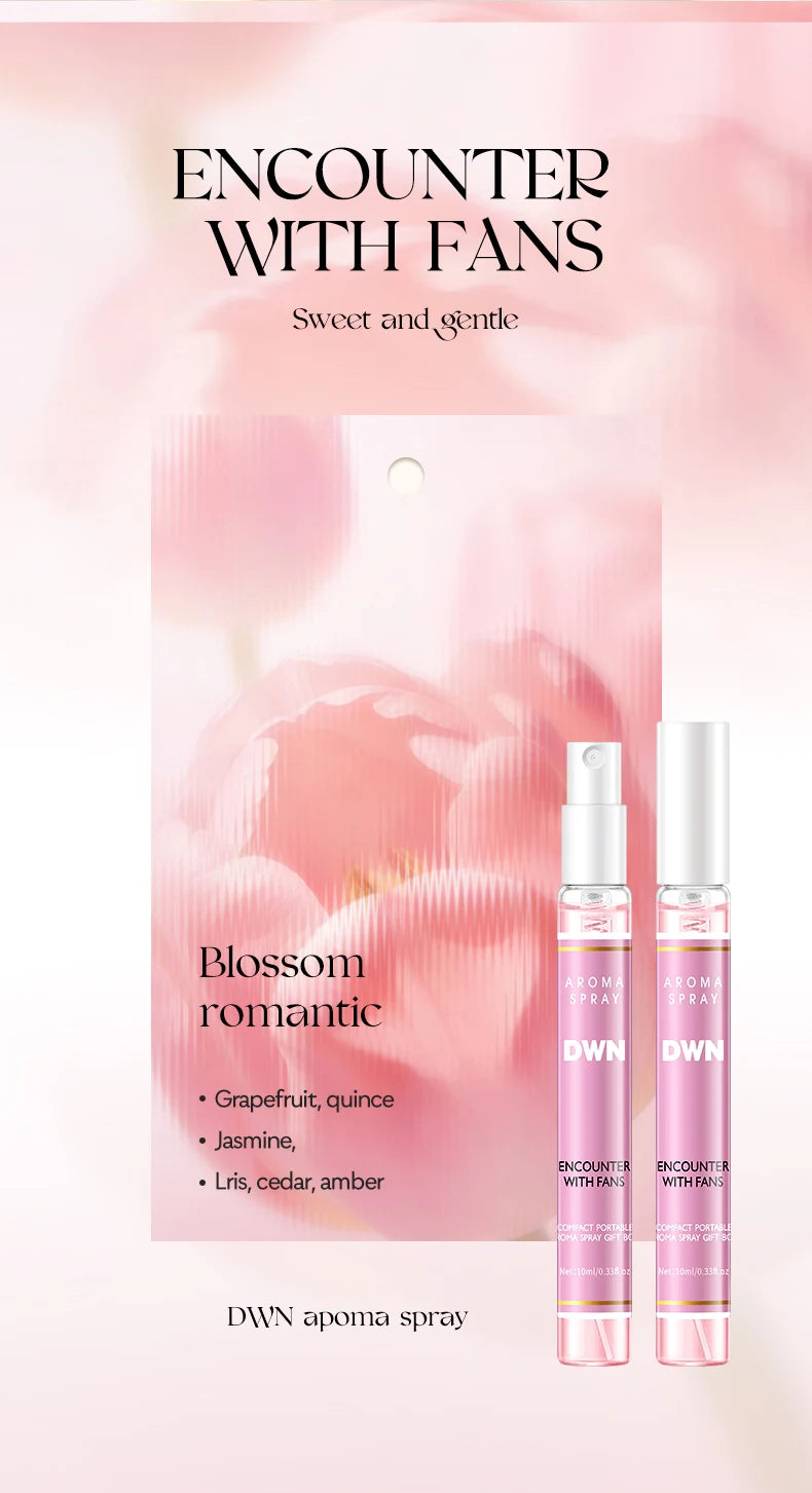 Women's 10 Piece Mixed Alcohol-Free Fragrance Set (Romantic and Elegant Gift Box, Long-Lasting Floral Fragrance)