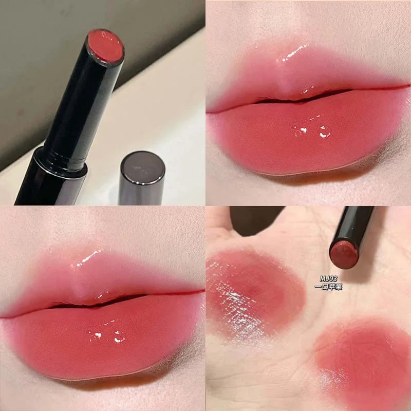 Mirror Lipstick Has A Smooth Texture Rich Color And Film Forming That Won't Dry Out Or Get Stuck Moisturizing And Pouty Lips
