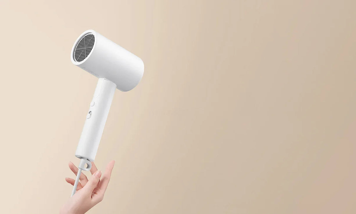 MIJIA Foldable Portable Hair Dryer H101,15m/s Airflow,50 million Negative Ion Dryers,4 Mode,1600W,220V CN Version With Adapter