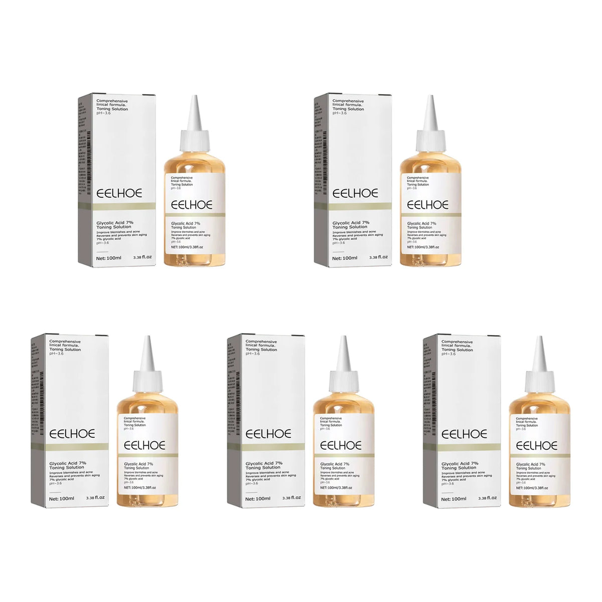 Glycolic Acid 7% Toning Solution Exfoliating Toner Pore Minimizer Skin Smoothing Brightening Even Tone Daily Facial Skincare