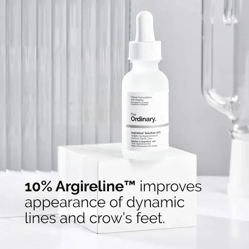 Argireline Solution 10% for Reducing Fine Lines Facial Lifting and Firming Essence Anti-wrinkle Fade Wrinkles and Forehead Lines
