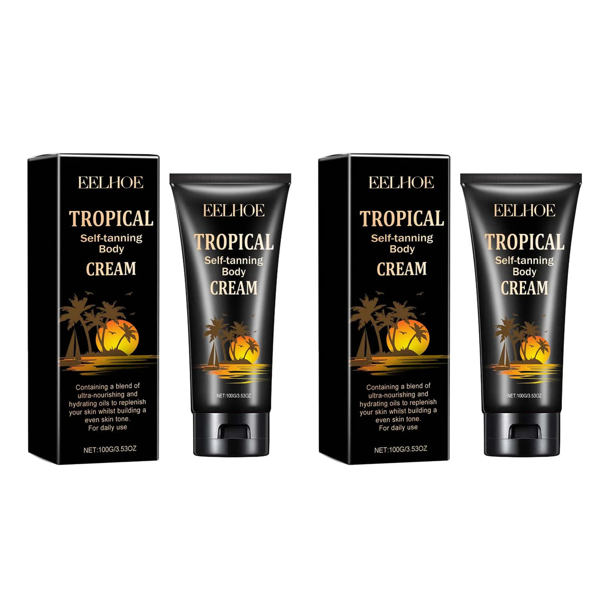 Body Self-Tanning Cream Self Tanner Quick Tanning Accelerator Body Natural Bronzer Dark Wheat Color Moisturizing Fake Tan Cream