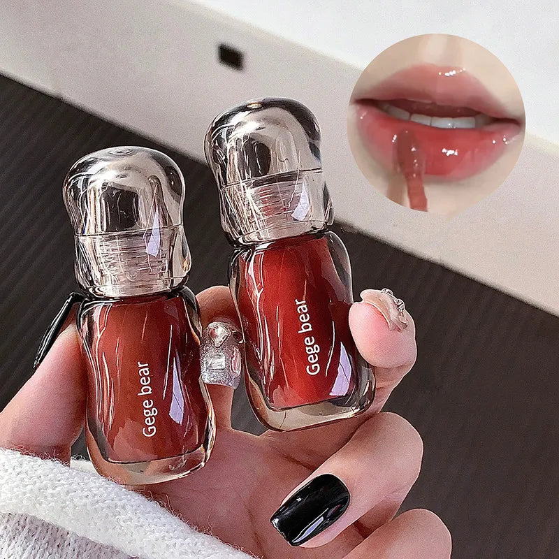 Moisturizing Plump Lips Mirror Effect Lip Color Non Greasy Texture Liquid Lip Pigment Not Easy To Stick Lightly Lip Glaze