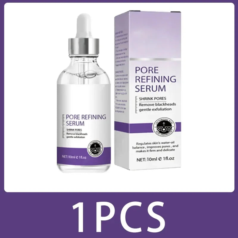 Pore Shrinking Serum Face Removing Large Pores Tightening Facial Pore Minimizing Essence Skin Care Beauty Firm Skin
