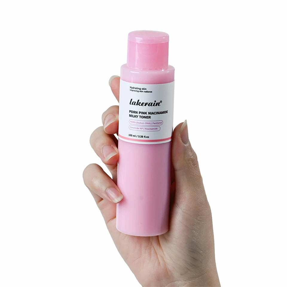 100ml PDRN Niacinamide Essence Toner For Glowing Skin Soothing Moisturizer Deep Nourishing Brightening Facial Water Lotion