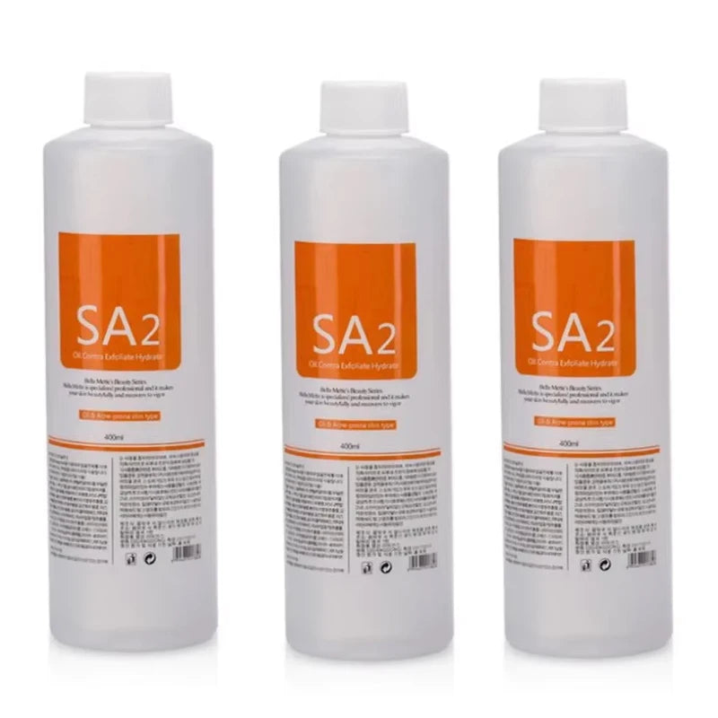 3PCS Skincare Deep Cleansing AS1 SA2 AO3 Water Based Exfoliating Liquid Pore Shrinking Moisturizing Liquid Beauty Salon Facial