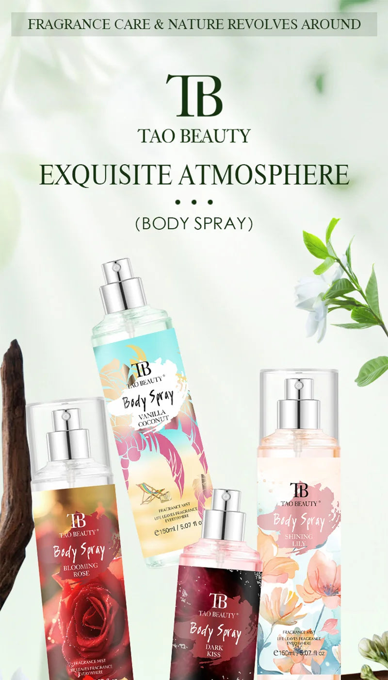 Vanilla Coconut Unisex Perfume Long-lasting Fragrance Mixed Floral Fruity Eau De Toilette 150ml Dating Deodorant Fragrance Spray