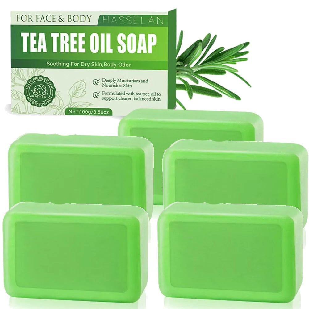 Gentle For Sensitive Skin Plant-Based Care Moisturizing for Body Skin Cleaning,Gentle Exfoliating Bar Soap 1/3/5PCS