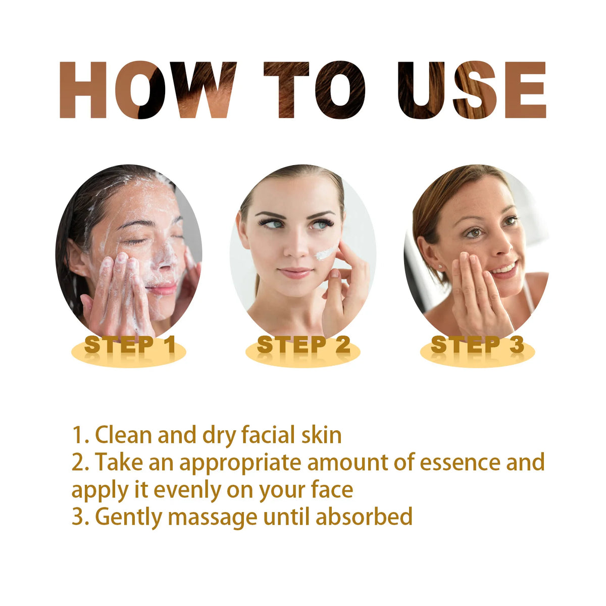 Centella Asiatica Face Serum Soothing Moisturizing Facial Essence Nourish Dry Skin Smoothing Hydrating Non-greasy Daily Skincare