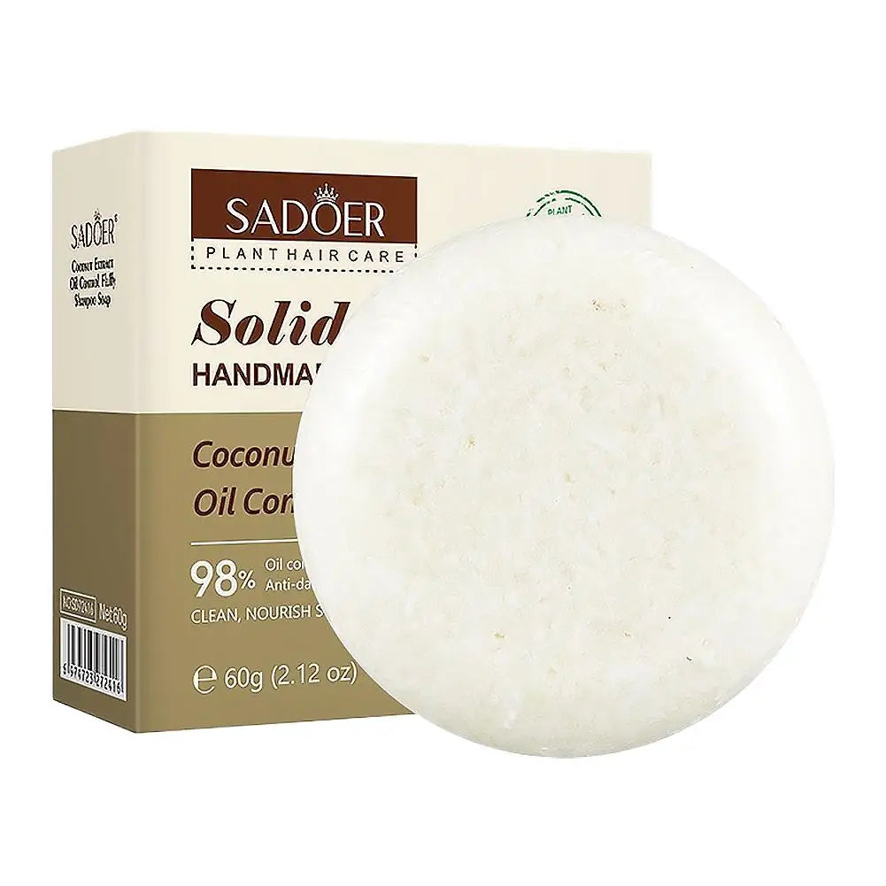 Solid Shampoo Bar Organic Plant Hair Care Soap Anti Dandruff Oil Control Nourishing Natural Handmade Shampoo Soap 60g