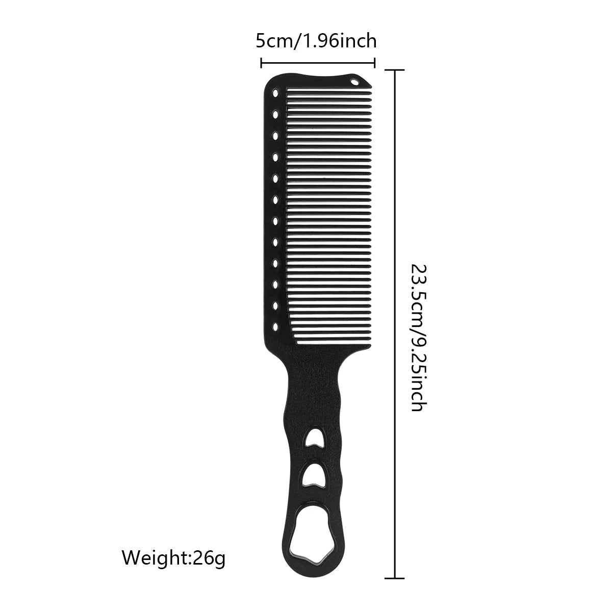 Barber Haircut Comb Hair Trimming Anti Static Comb Hair Salon Hairdressing Comb Wide Tooth Haircut Hair Trimmer Styling Tool