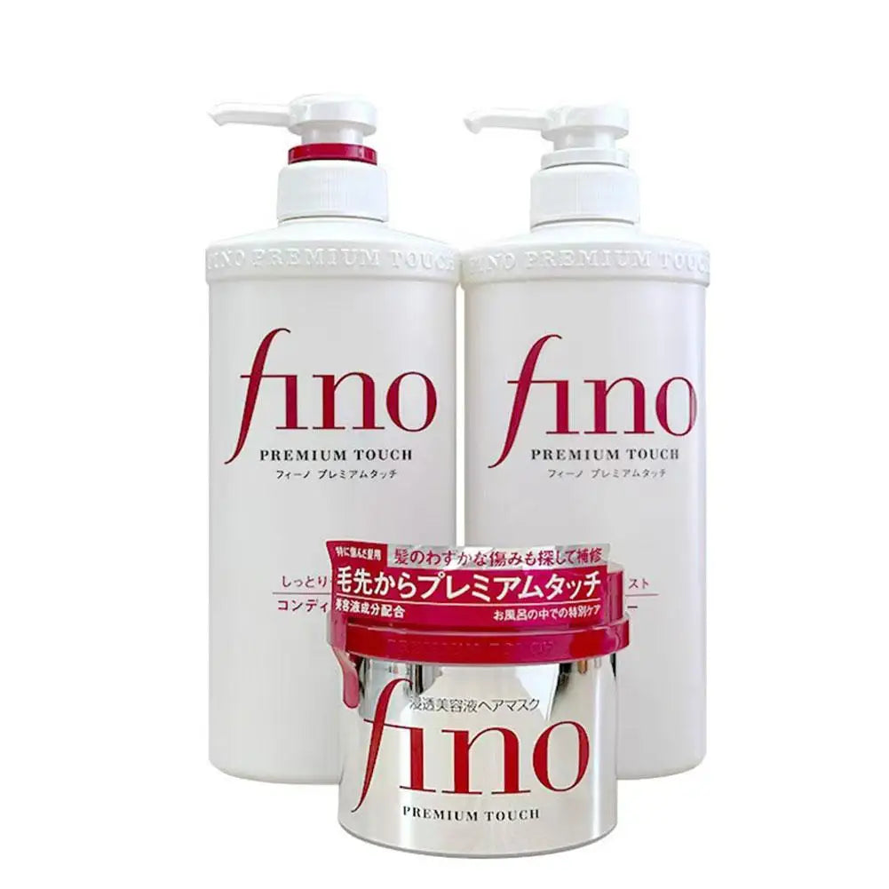 Fino Softness Improvement Hair Conditioner Oil Control Fluffiness Improvement Shampoo Silver Diamond Hair Mask Japan Original