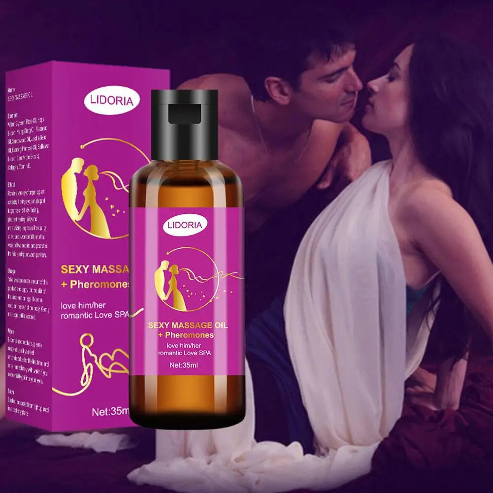 New Couple Essential Oil Purple Charming Massage Oil Stress Spa Relaxing Natural Essential Moisturizing Nourish For Woman