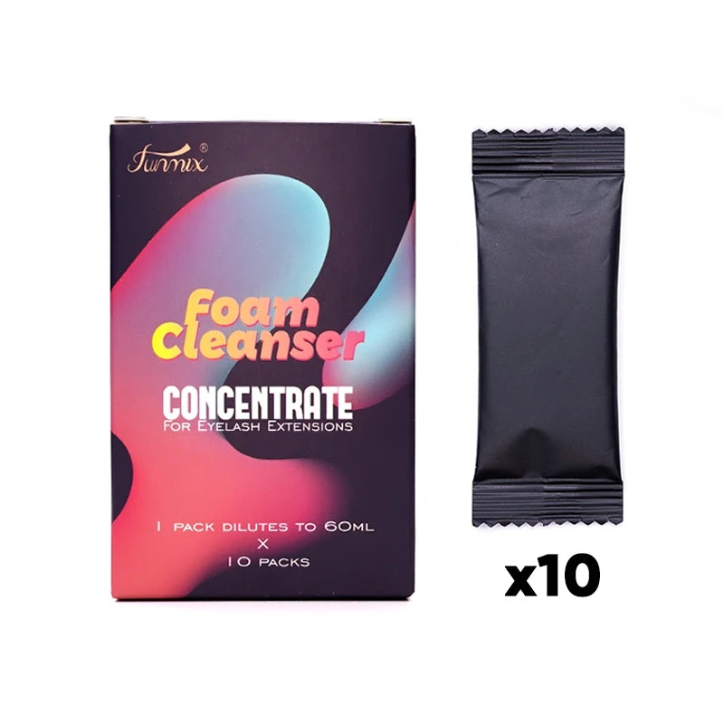 Concentrate Mousse Eyelash Shampoo Mild Cleansing Eyelashes Extension Mousse Foam Empty Bottle Eyelash Dedicated Cleaner