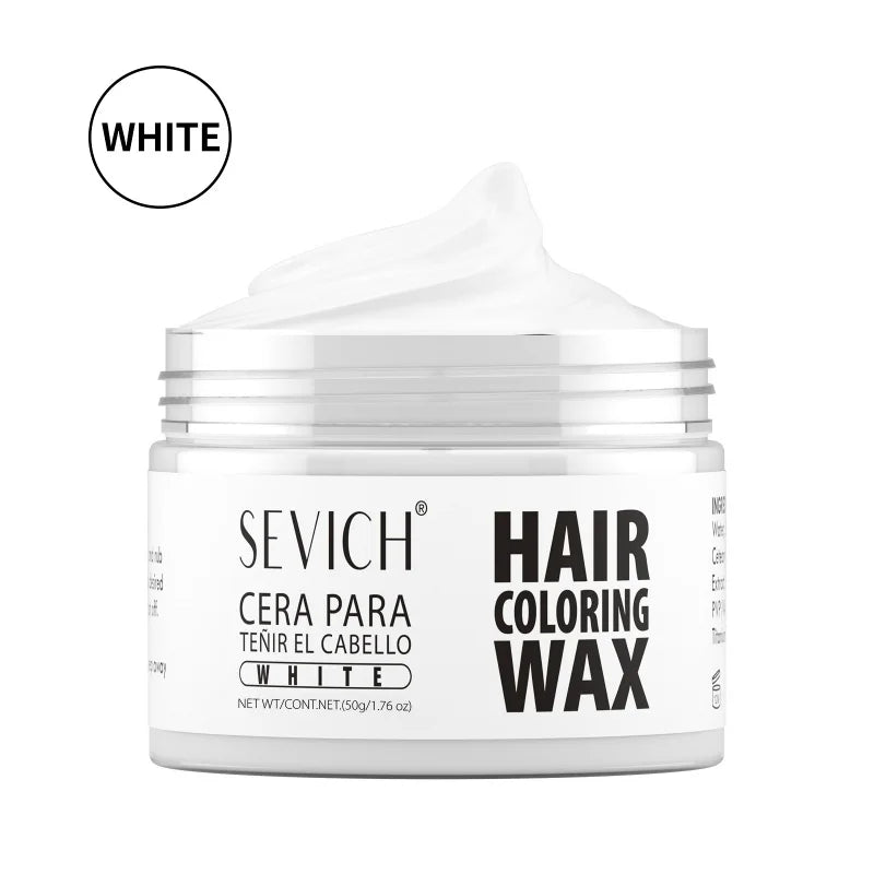 SEVICH Fashion One-Time Hair Color Wax Styling Temporary Dye Cream Gel Mud Pomade For Beards Eyebrow Easy To Wash Hair Dye Wax