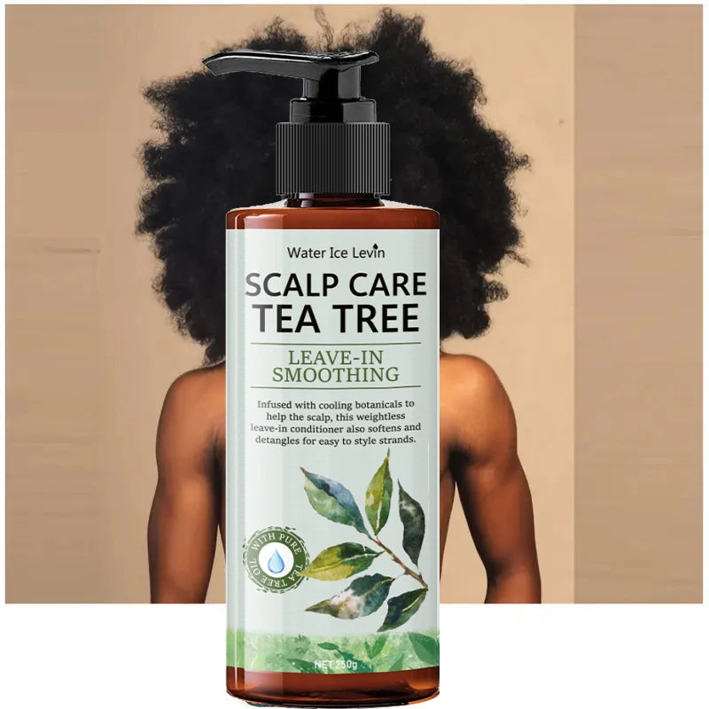 250g Tea Tree Conditioner, Super Fluffy, Moisturizing, Refreshing, Smooth Hair Care for Dry Hair, Long-Lasting Fragrance - Moisturizing and Nourishing - a Summer Essential
