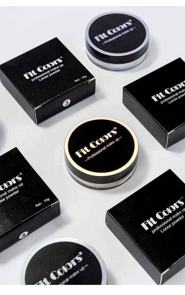 Fit Colors Concealer Smoothing Powder Waterproof, Sweat Resistant and Oil Resistant Makeup Powder Setting Powder