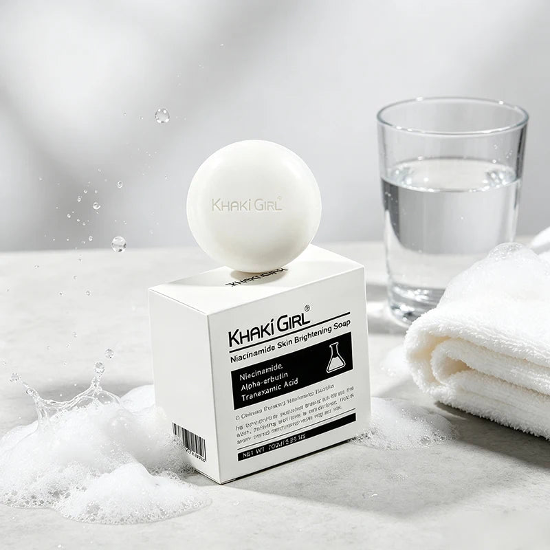 Niacinamide Cleansing Soap Hydrating Body Wash Bar Body Cleansing Ointment Improve Dull Skin Gentle Bath Soap For Men Women New