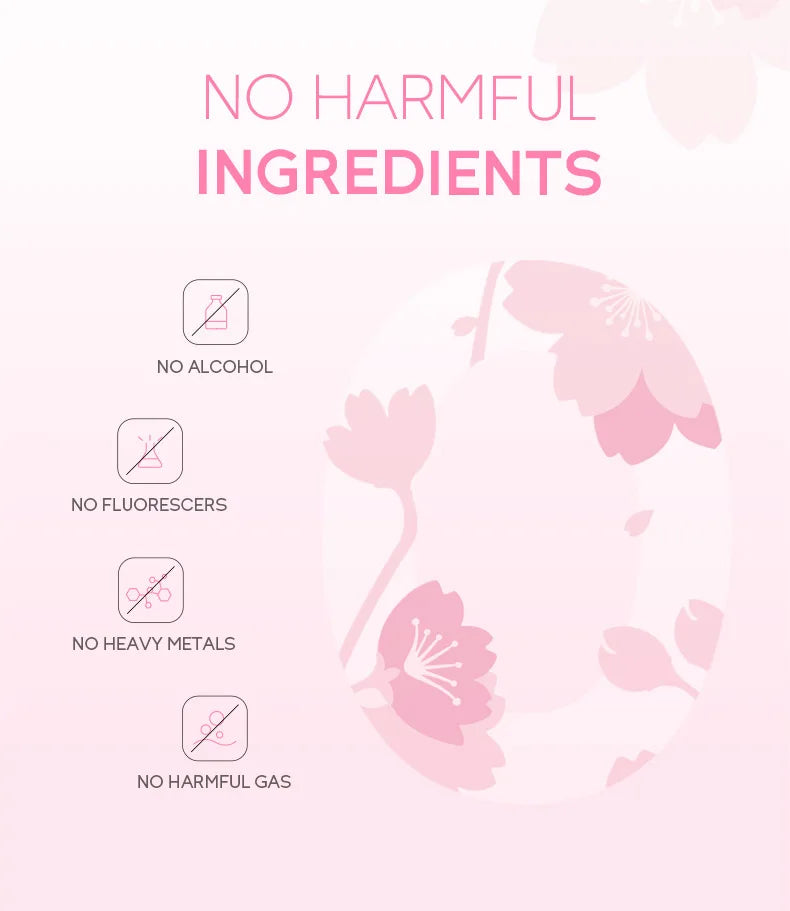 100g Japan Sakura Mud Face Mask Night Facial Packs Skin Clean Blackhead Pores Smearing Mud Mask Oil-Control Smoothing Skin Care