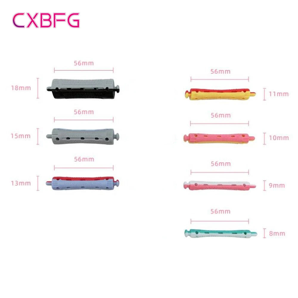 12pcs Heatless Hair Curler No Heat Hair Rollers Soft Curling Rod Pull Core Lazy Curls Flexi Rods Wave Formers Hair Styling Tools