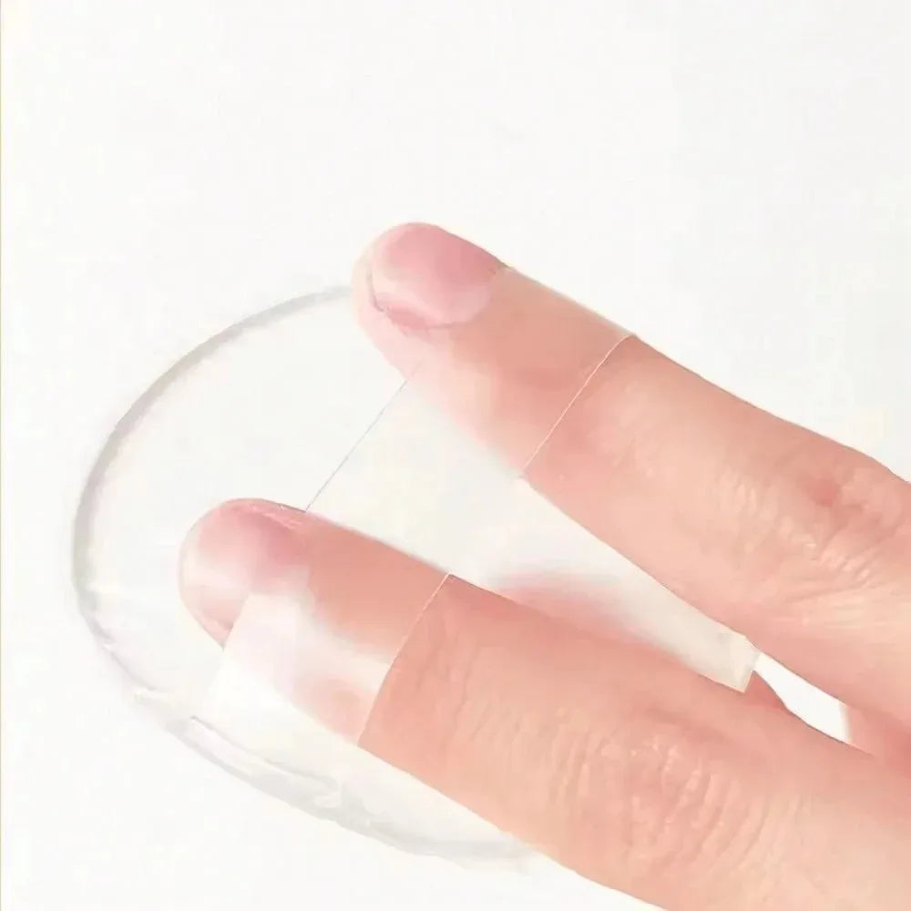 1/2Pcs Silicone Makeup Sponge Foundation Sponge 2026 Water-Based Crystal Jelly BB Cushion Puff