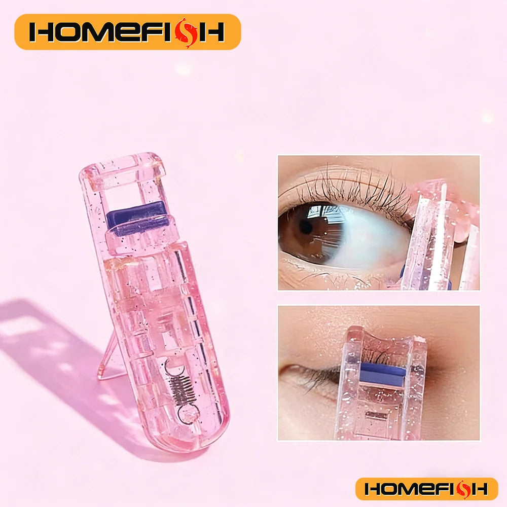 2pcs Lash Curling Clamps - Eyelash Holding Cosmetic Tools, Curling & Gripping Makeup Tools