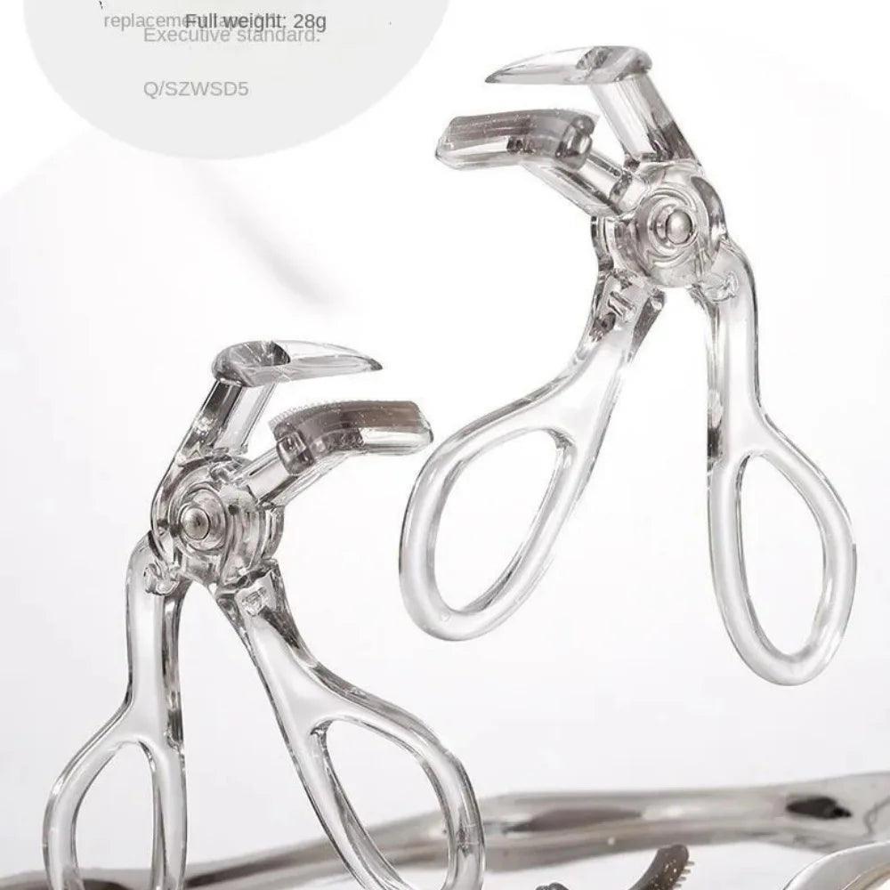 Dual-Type Eyelash Curler with Comb Long-lasting eyelash curler Wide Partial Clip Options Waterproof Natural Curl eye makeup tool