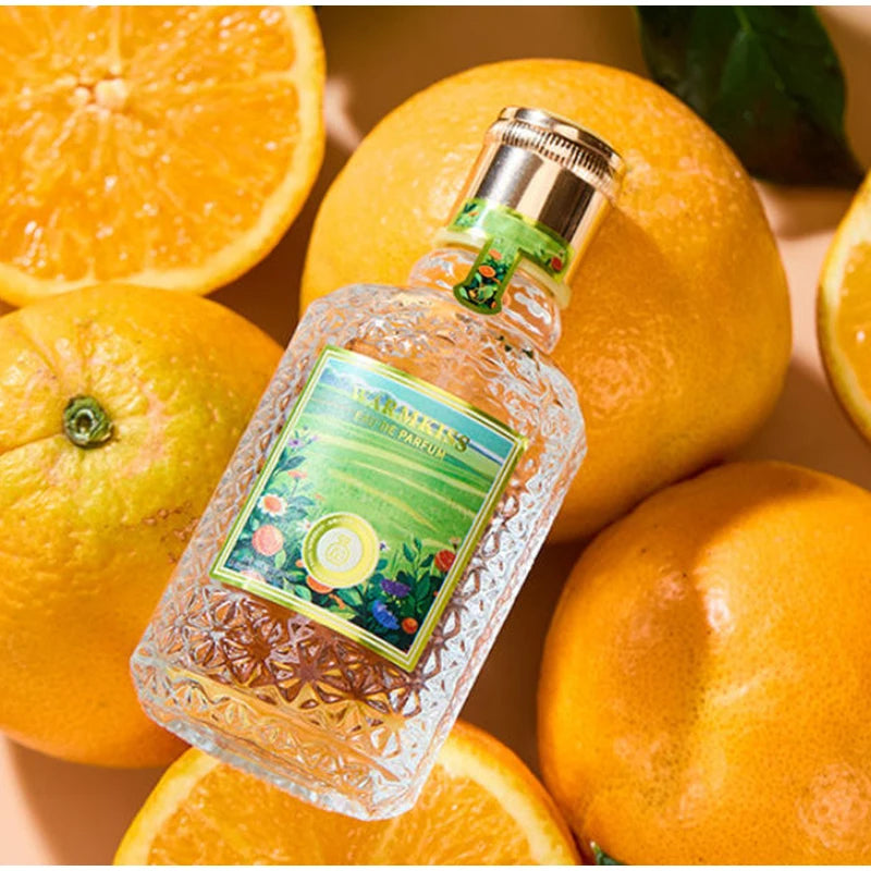 Floral Fruity Citrus Perfume Spray,Orange Basil Women Scent,Rose/Musk/Lemon/Pink Pepper/Patchouli Fragrance Mist,Clean Fresh EDT