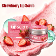 Strawberry Lip Scrub Exfoliating Preventing Drying Cracking Remove Dead Skin Improve Dullness Moisturizing Brightening Lip Care