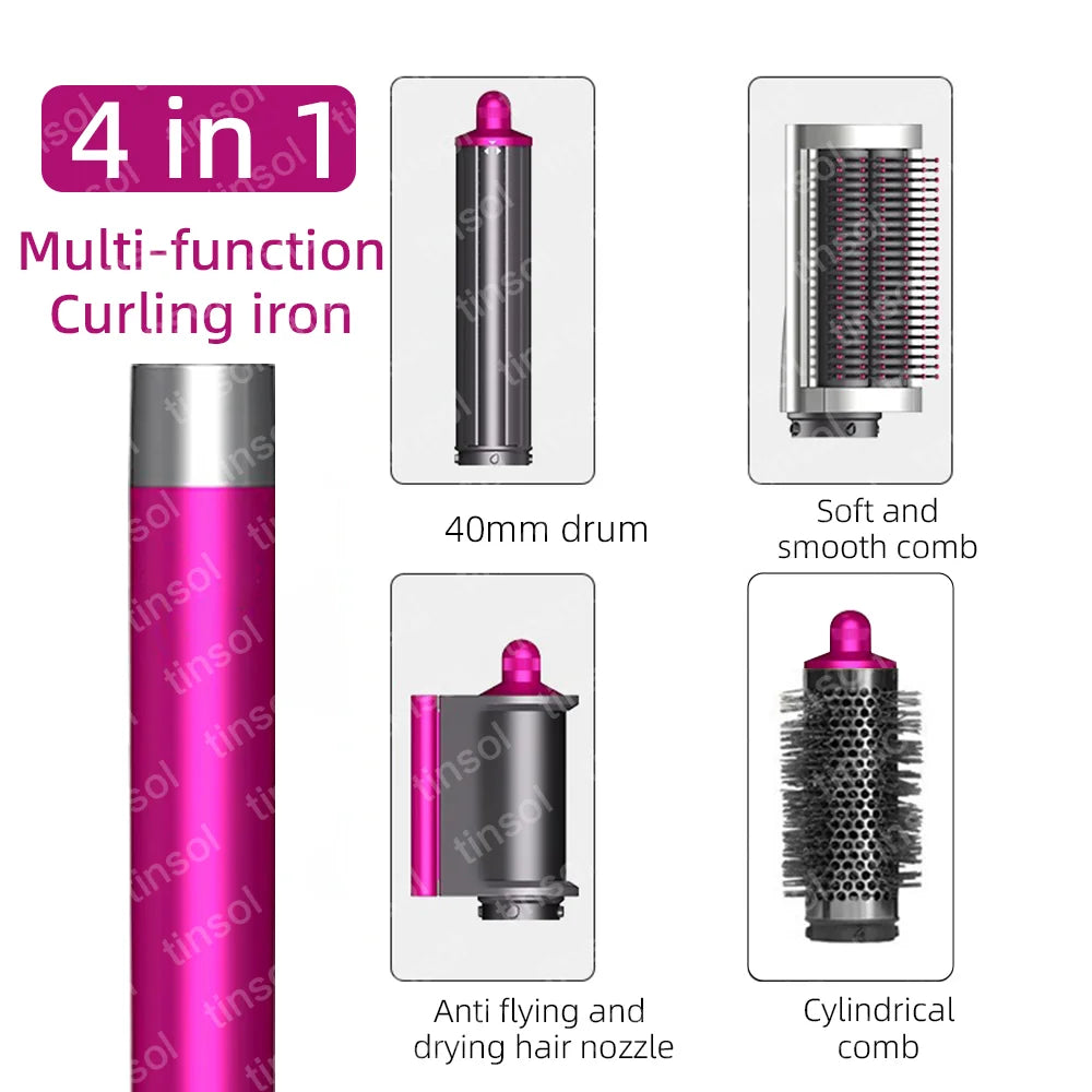 6-in-1 multifunctional hair styler, 110,000 RPM high-speed hair care, ionic hair dryer, quick drying, automatic curling set