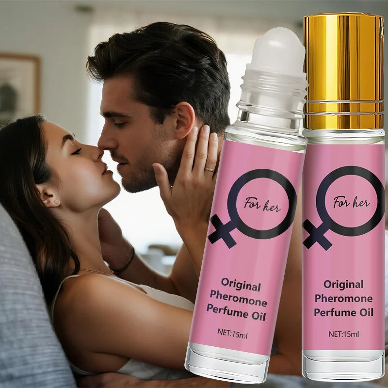 Lemonfay For Her Original Pheromone Perfume Oil - 15ml Portable Roll-On Fragrance, Long-Lasting Intimate Scent for Women